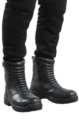 Lone Ranger Wanderer Leather Long Touring Motorcycle Riding Boots