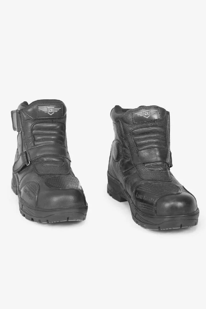 Lone Ranger Wanderer Leather Adventure Touring Motorcycle Riding Boots