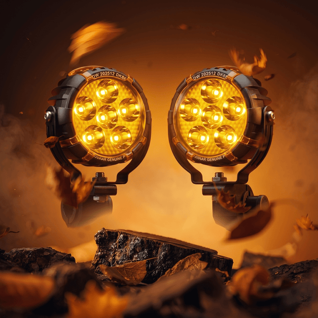 LGP DK660 90W 11200LM LED spotlight pair for motorcycle

