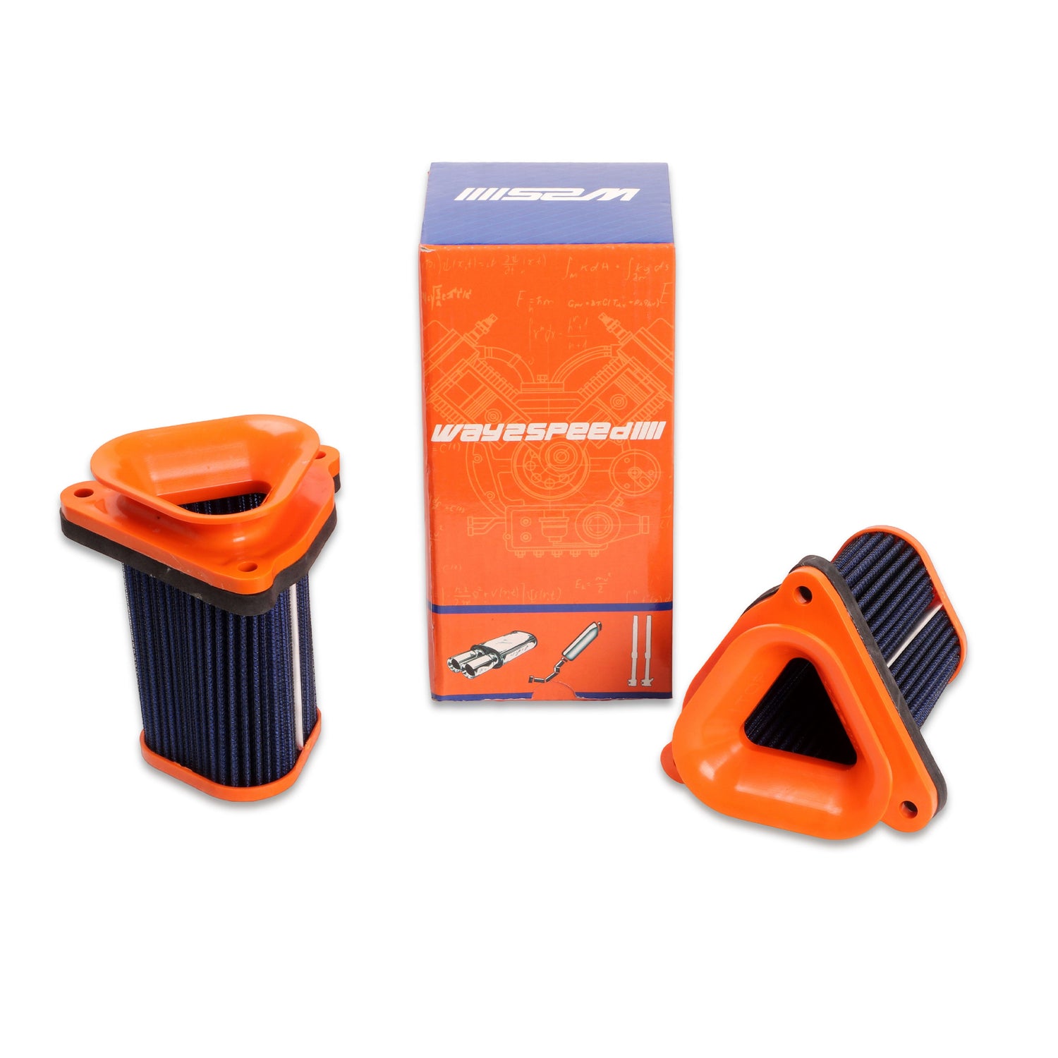 Way2Speed Magna Flow 73 CFM air filter for Royal Enfield Interceptor 650 and Continental GT 650

