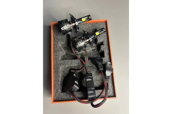 LGP H4 / H19 LED Headlight 200W Conversion Kit 22000LM Car Driving Headlamp Bulb 6000K Super Bright Beam Fog Light for all cars
