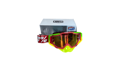 100% Goggles Full red green white tint - 1 YEAR WARRANTY