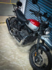Barrel Rogue 2.0 exhaust Yezdi Scrambler with link pipe performance slip on exhaust India