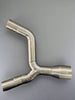 Barrel stainless steel cat delete pipe for Kawasaki Ninja 1000 performance exhaust system