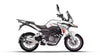 Barrel Rogue V2 stainless steel slip-on exhaust with link pipe for Benelli TRK 251 adventure motorcycle