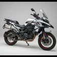 Barrel Storm stainless steel slip-on exhaust with link pipe for Benelli TRK 502X adventure motorcycle