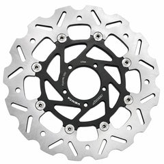 66BHP Black Floating Brake Disc for Royal Enfield Interceptor 650 and Continental GT 650