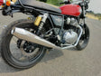 Gursewak Short Cone Exhaust for Royal Enfield GT 650