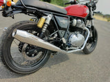 Gursewak Short Cone Exhaust for Royal Enfield GT 650