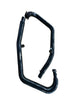 MK Racing gloss black stainless steel header pipes for Royal Enfield Continental GT 650