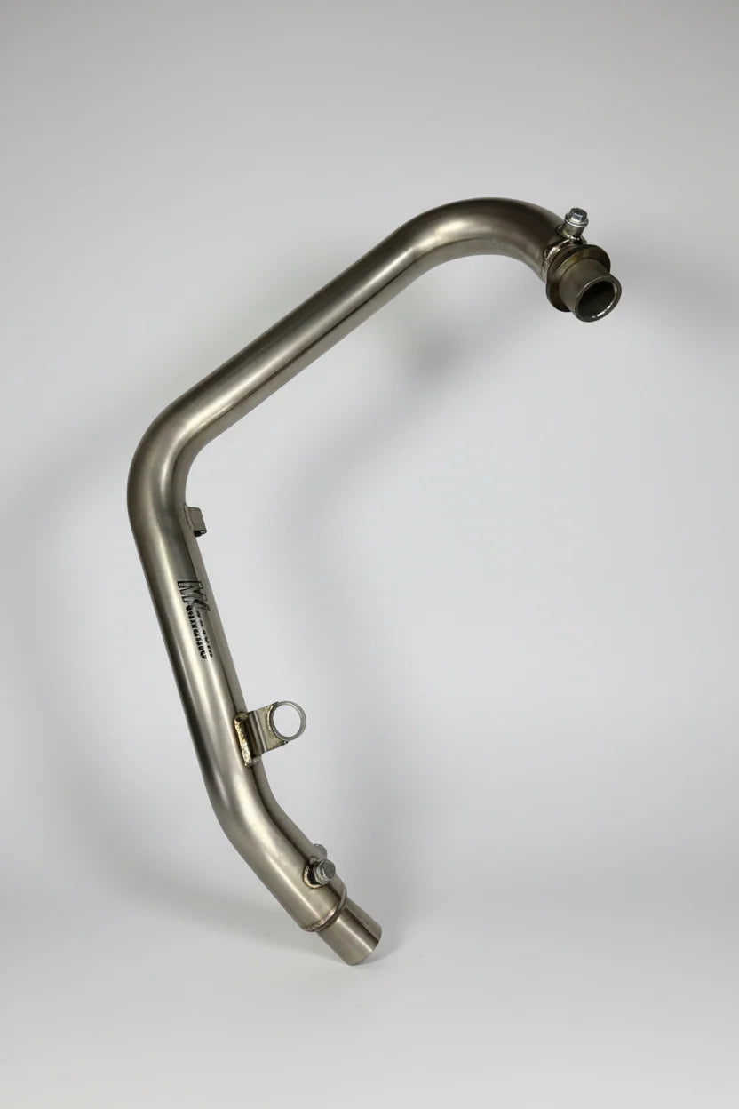 MK Racing titanium exhaust header pipe for Royal Enfield Hunter 350