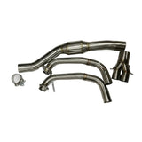 MK Racing stainless steel exhaust header system for Aprilia RS 457