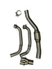 MK Racing stainless steel exhaust header system for Aprilia RS 457