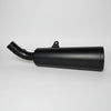 MK Racing matte black short can exhaust silencer for Harley-Davidson X440 and Hero Mavrick 400