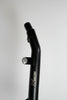 MK Racing matte black steel bend header pipe for Royal Enfield Hunter 350