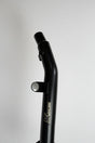 MK Racing matte black steel bend header pipe for Royal Enfield Hunter 350