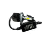 LGP AC/DC 12V to 80V H4 LED Headlight Bulb with Cooling Fan Head Light Kit (50W White)- UNIVERSAL Only for Bike