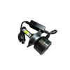 LGP AC/DC 12V to 80V H4 LED Headlight Bulb with Cooling Fan Head Light Kit (50W White)- UNIVERSAL Only for Bike