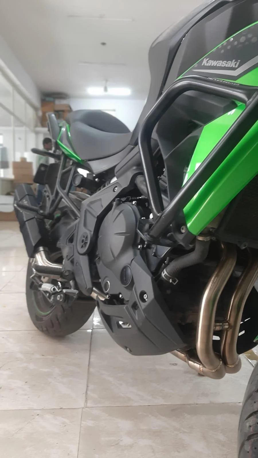Barrel Rogue 2.0 stainless steel full system exhaust for Kawasaki Versys 650 motorcycle