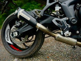 Outlaw 2.0 stainless steel full system exhaust for Triumph Trident 660 Tiger Sport 660 and Daytona 660