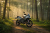 Barrel Storm stainless steel slip-on exhaust with link pipe for Benelli TRK 502X adventure motorcycle