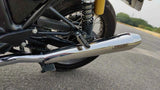 Gursewak Short Cone Exhaust for Royal Enfield GT 650