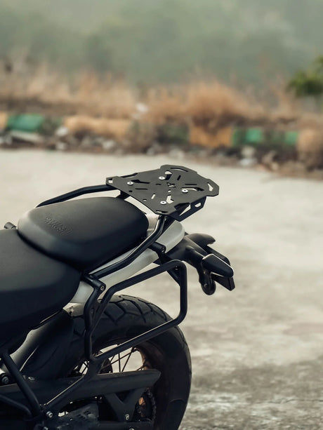 LEGUNDARY CUSTOM Himalayan 450 Taurus Carrier Plate Mild Steel Black Rear Rack