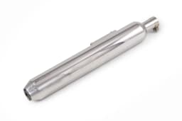 PowerRage Slip On Exhaust Royal Enfield Meteor 350 Polish Finish
