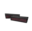 K&N 33-2449 high-flow air filter BMW X5M X6M 4.4L V8 twin turbo performance filter 2-pack