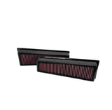 K&N 33-2449 high-flow air filter BMW X5M X6M 4.4L V8 twin turbo performance filter 2-pack
