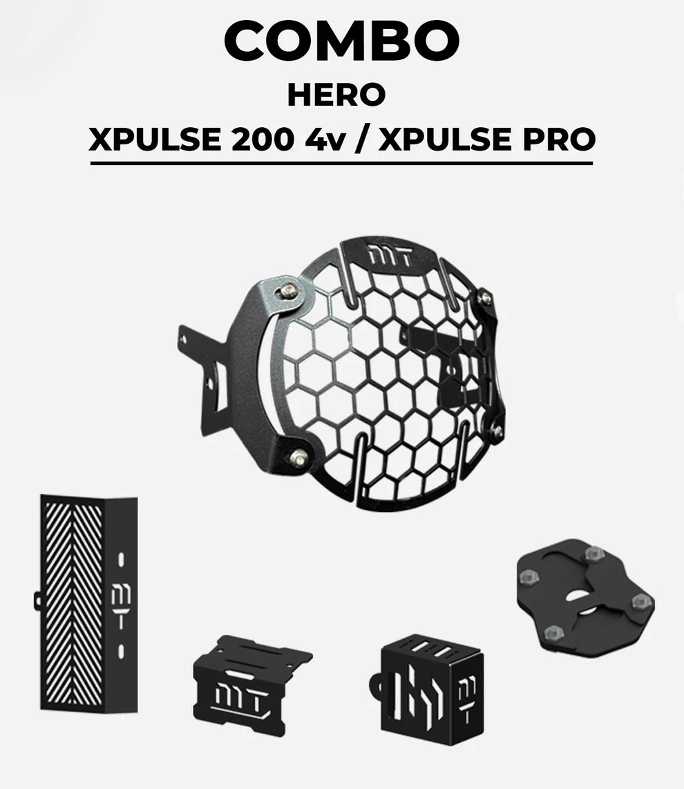 Moto Torque Combo Kit for Hero Xpulse 200 4V and Xpulse Pro