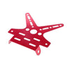 Adjustable Tail Tidy Number Plate Holder/License Plate Holder Bracket - Universal for all Bikes (Red)