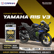 CRANK1 Ceramic Rear Brake Pads CRM234 for Yamaha R15 V3 HH Rated Motorcycle Disc Brake Pads