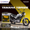 CRANK1 Ceramic Brake Pads for Yamaha YBR125 2010-2016 Front Disc Brake CRM282