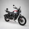 Barrel Rogue 2.0 exhaust Yezdi Scrambler with link pipe performance slip on exhaust India