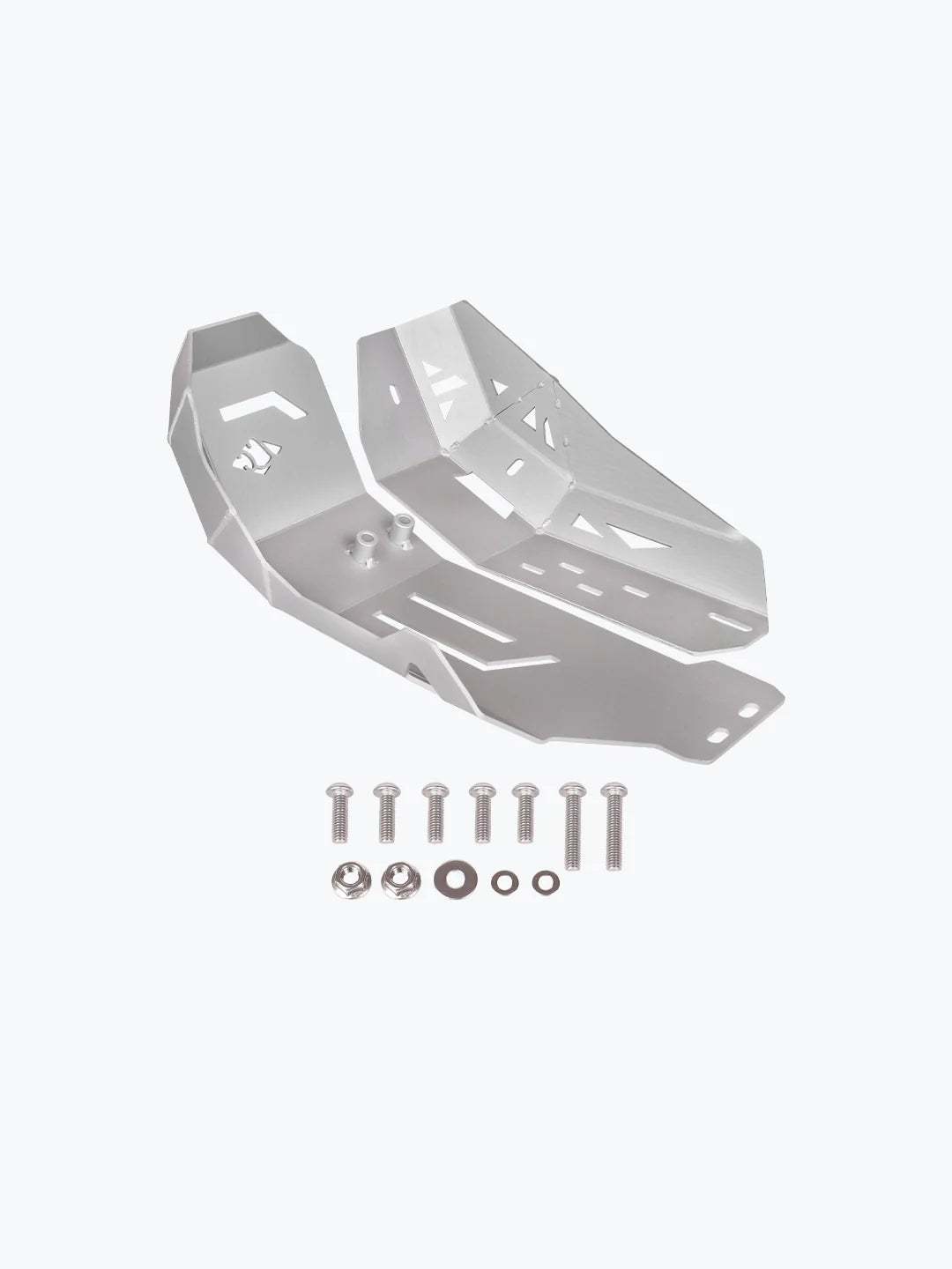 LEGUNDARY CUSTOM Himalayan 450 Vambrace Aluminium Bash Plate Silver Engine Guard