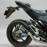 Barrel Outlaw 2.0 stainless steel slip-on exhaust for Kawasaki Z800 motorcycle