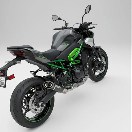 Barrel Outlaw 2.0 full system stainless steel exhaust for Kawasaki Z900 2025 motorcycle