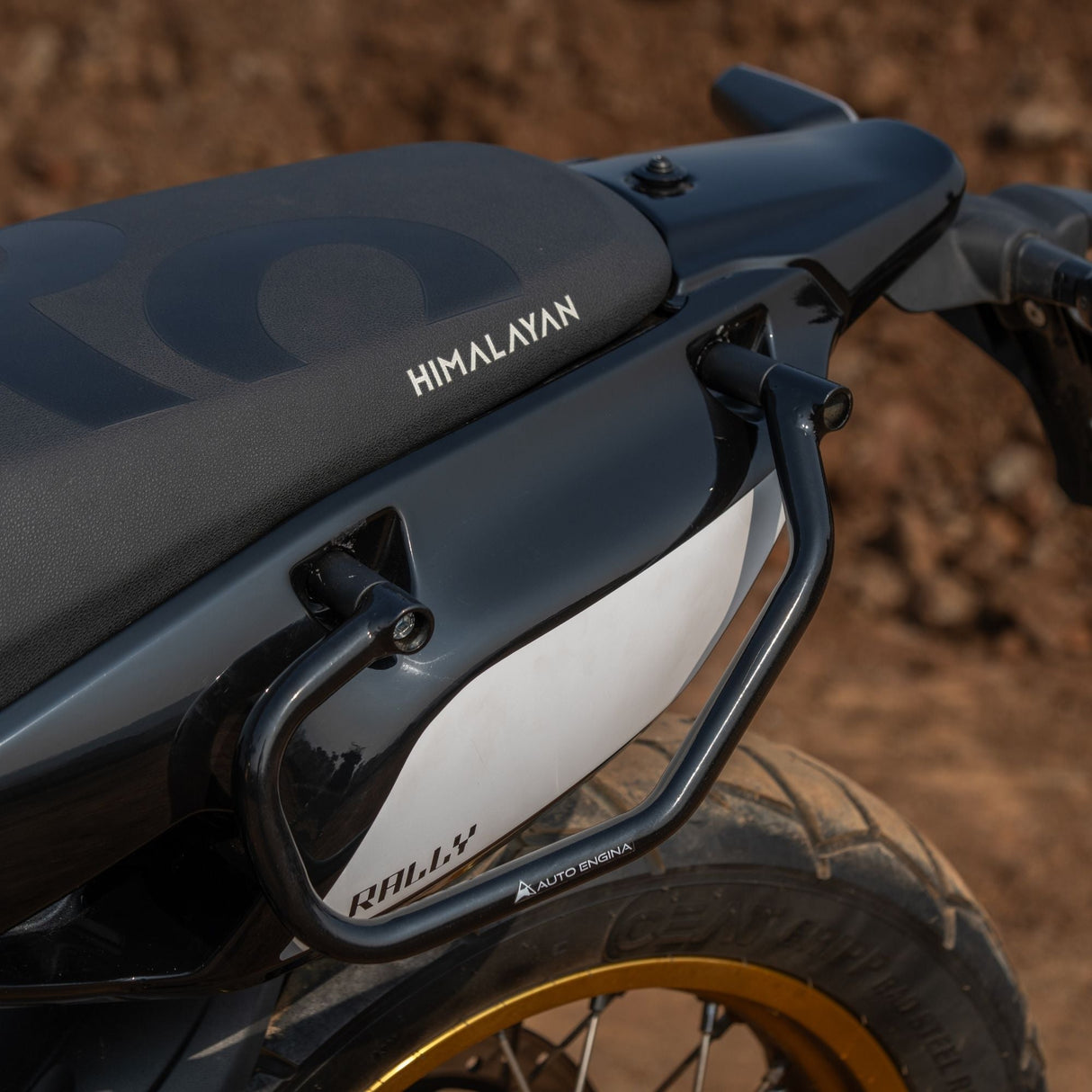 Auto Engina Rally Saddle Stay for Royal Enfield Himalayan 450 Soft Luggage Support