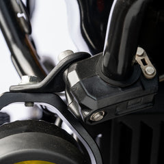 Auto Engina Universal Fit Fog Light Mount Clamps for 19-27mm Motorcycle Crash Guards and Frame Tubes