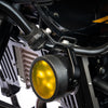 Auto Engina Universal Fit Fog Light Mount Clamps for 19-27mm Motorcycle Crash Guards and Frame Tubes