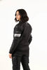Lone Ranger Women Addon Pro Black Grey Level 2 Armored Motorcycle Riding Jacket