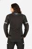 Lone Ranger Women Addon Pro Black Grey Level 2 Armored Motorcycle Riding Jacket