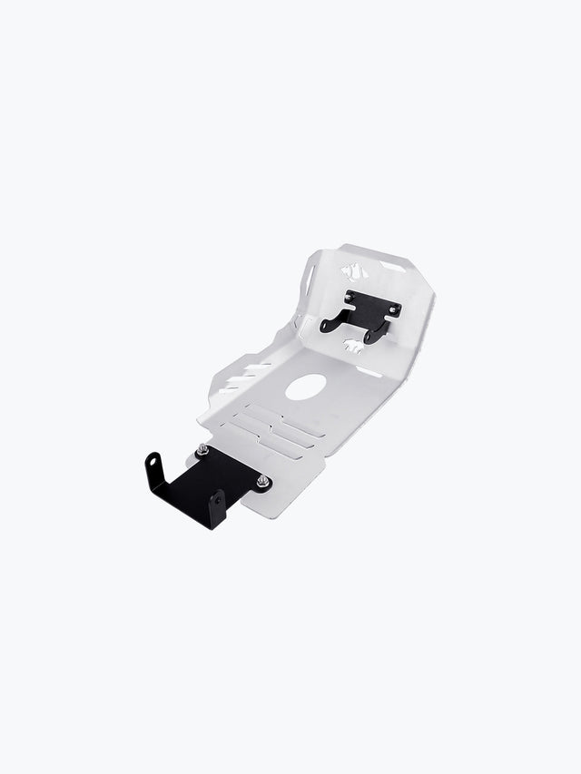 LEGUNDARY Vambrace aluminium bash plate Royal Enfield Bear 650 silver lightweight engine guard