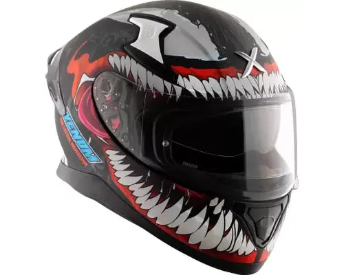 Axor Apex Marvel Venom Helmet Axor Marvel Venom Helmet Motorcycle