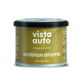 VISTA Auto Care Aura Natural Fiber Car Freshener Arabian Aroma 40 g pack