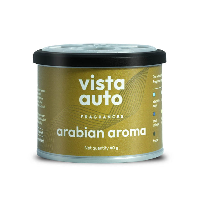 VISTA Auto Care Aura Natural Fiber Car Freshener Arabian Aroma 40 g pack