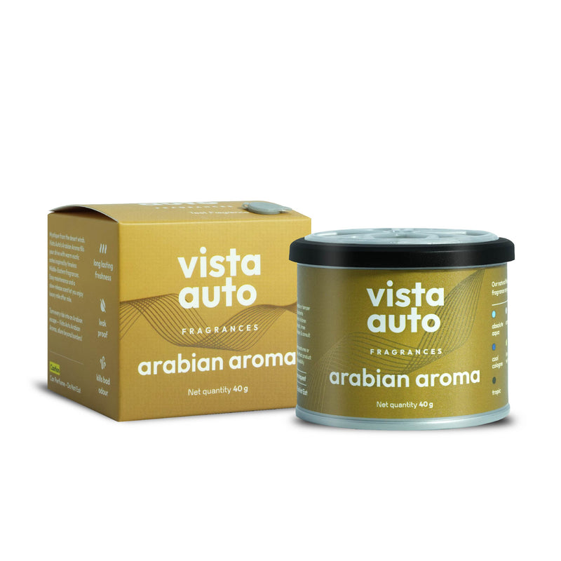VISTA Auto Care Aura Natural Fiber Car Freshener Arabian Aroma 40 g pack