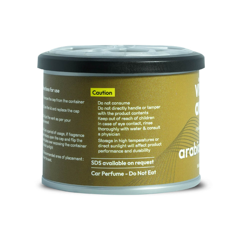 VISTA Auto Care Aura Natural Fiber Car Freshener Arabian Aroma 40 g pack
