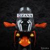 ZANA Universal DRL R-35 70W LED Motorcycle Fog Lights with Amber DRL, Yellow & White Beam Modes, Wiring Harness and Crash Guard Clamps | Legendary Custom